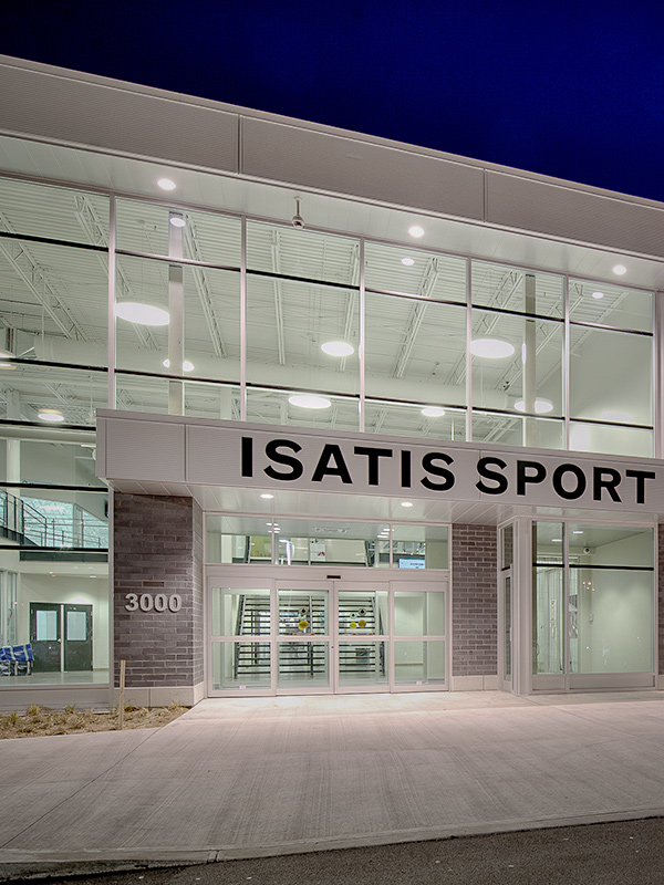 SOFIN investment firm ISATIS sport entrance